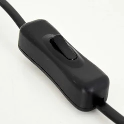 Lampe De Table Bacolod Led Noir, 1 Lumiere