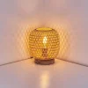 Lampe De Table Batumi Brun, 1 Lumiere