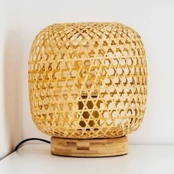 Lampe De Table Batumi Brun, 1 Lumiere