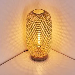 Lampe De Table Batumi Brun, 1 Lumiere