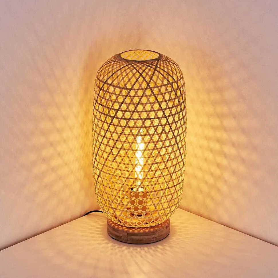 Lampe De Table Batumi Brun, 1 Lumiere