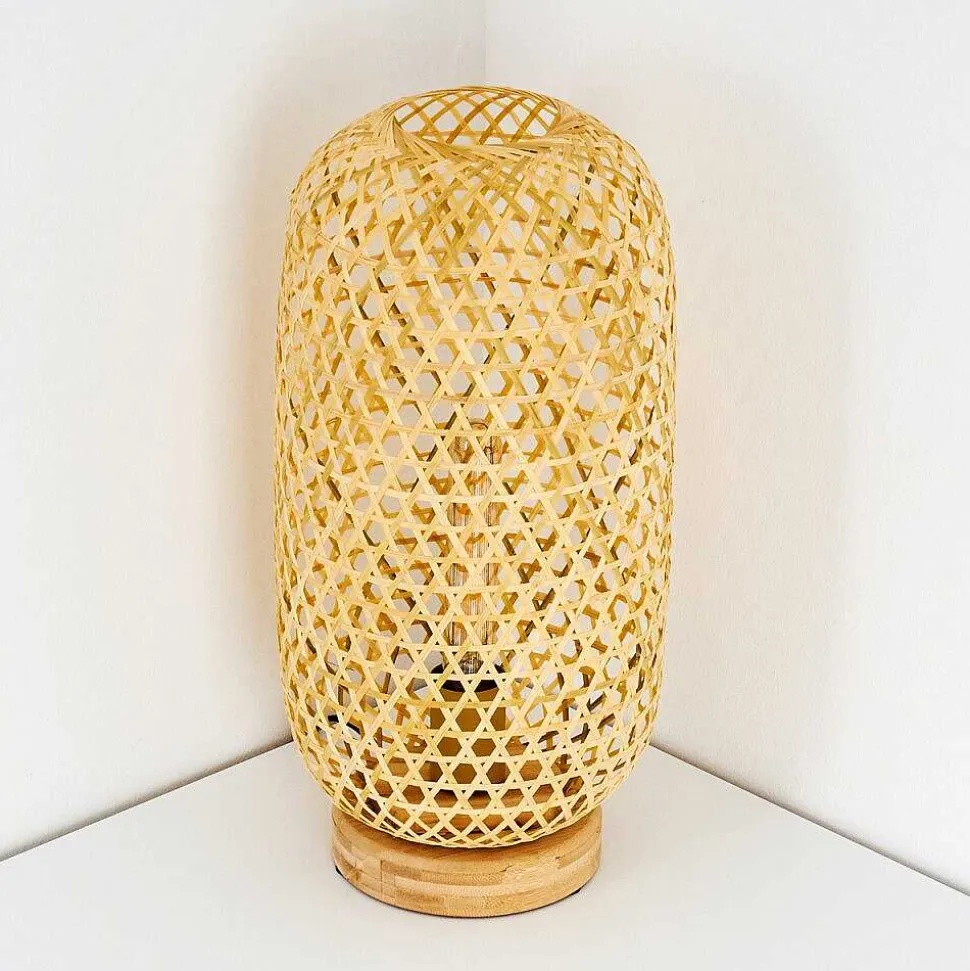 Lampe De Table Batumi Brun, 1 Lumiere