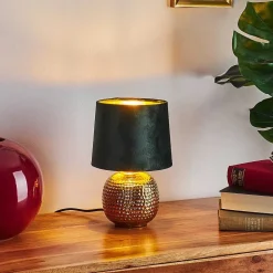 Lampe De Table Beddie Or, 1 Lumiere