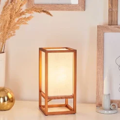 Lampe De Table Blandin Ecru, 1 Lumiere