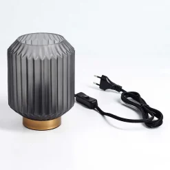 Lampe De Table Briel Laiton, 1 Lumiere