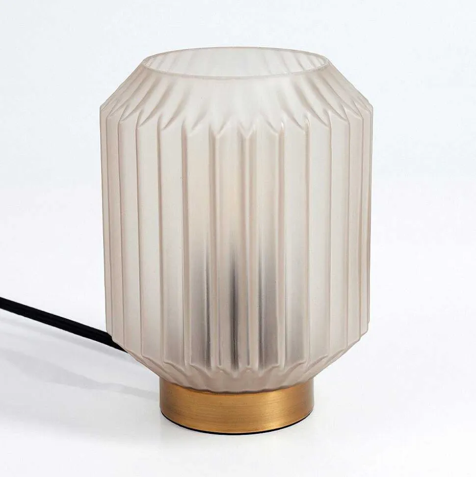 Lampe De Table Briel Laiton, 1 Lumiere