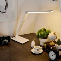 Lampe De Table Chozendo Led Blanc, 1 Lumiere