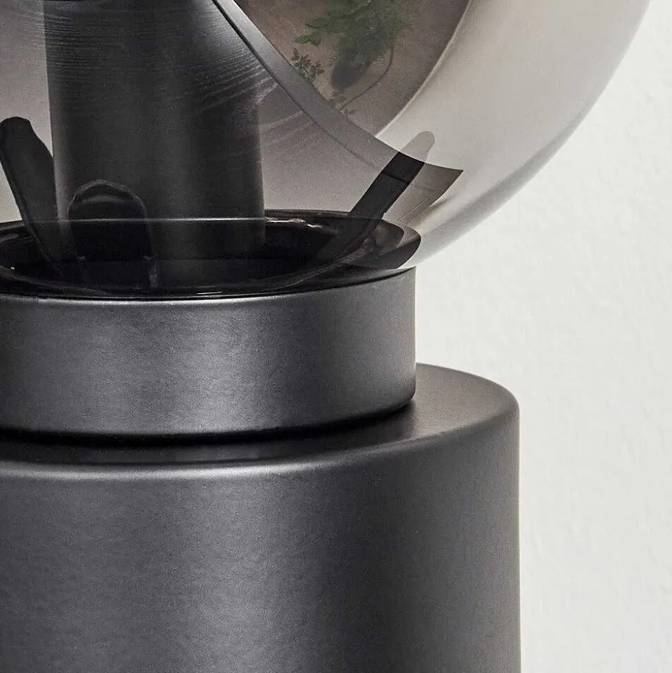 Lampe De Table Flawil Noir, 1 Lumiere
