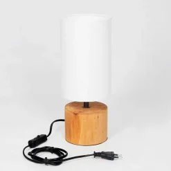 Lampe De Table Geneva Ecru, 1 Lumiere