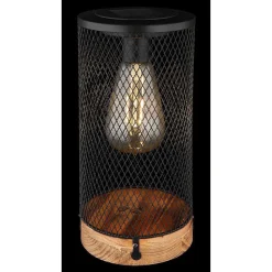 Lampe De Table Globo Solar Led Ecru, Noir, 1 Lumiere