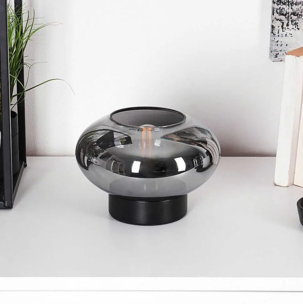 Lampe De Table Haikala Noir, 1 Lumiere