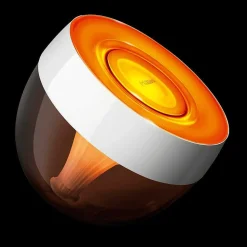 Lampe De Table, Kit D'Extension Philips Hue Ambiance White & Color Iris Led Transparent, Blanc, 1 Lumiere, Changeur De Couleurs