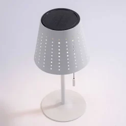 Lampe De Table Leuchten-Direkt Mandy Led Blanc, 1 Lumiere