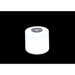 Lampe De Table Lutec Noma Led Blanc, 1 Lumiere, Changeur De Couleurs