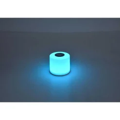 Lampe De Table Lutec Noma Led Blanc, 1 Lumiere, Changeur De Couleurs