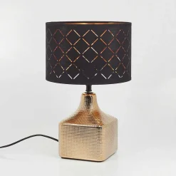 Lampe De Table Osorno Or, 1 Lumiere