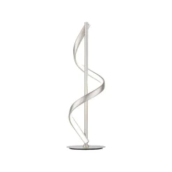 Lampe De Table Paul Neuhaus Qswing Led Argente, 1 Lumiere, Telecommandes