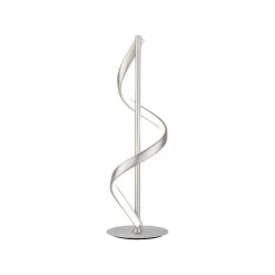 Lampe De Table Paul Neuhaus Qswing Led Argente, 1 Lumiere, Telecommandes