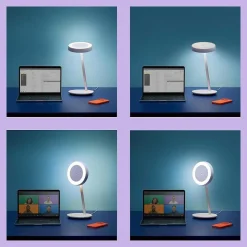 Lampe De Table Philips Wiz Office Led Blanc, 1 Lumiere