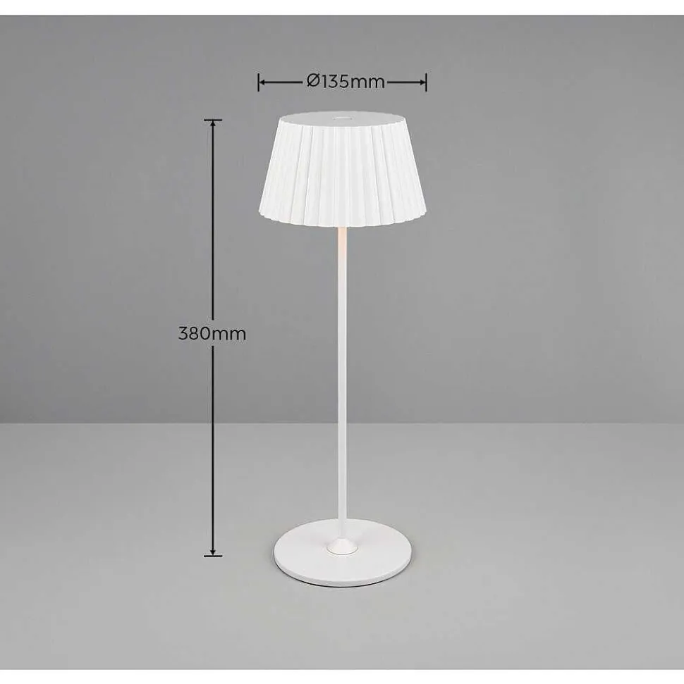 Lampe De Table Reality Suarez Led Blanc, 1 Lumiere
