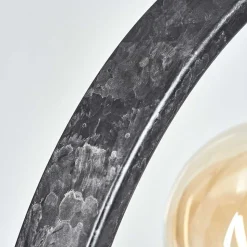 Lampe De Table Tercel Noir, 1 Lumiere
