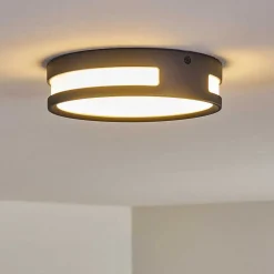 Lampe D'Exterieur Chiavari Led Anthracite, 1 Lumiere