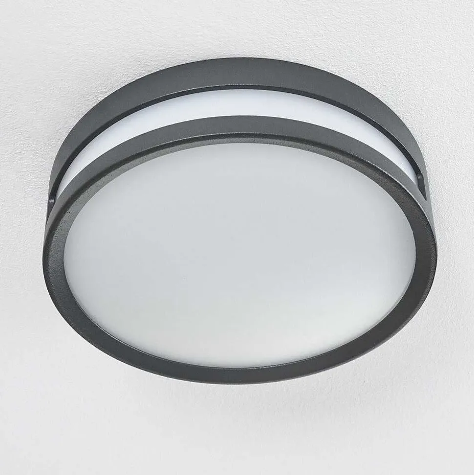 Lampe D'Exterieur Chiavari Led Anthracite, 1 Lumiere