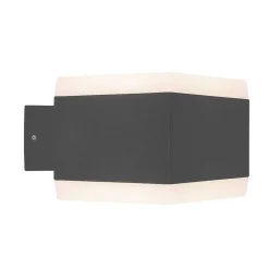 Lampe D'Exterieur Globo Slice Led Anthracite, 1 Lumiere, Changeur De Couleurs