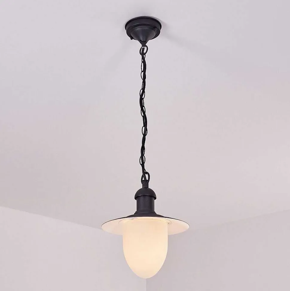 Lampe D'Exterieur Surnu Noir, 1 Lumiere
