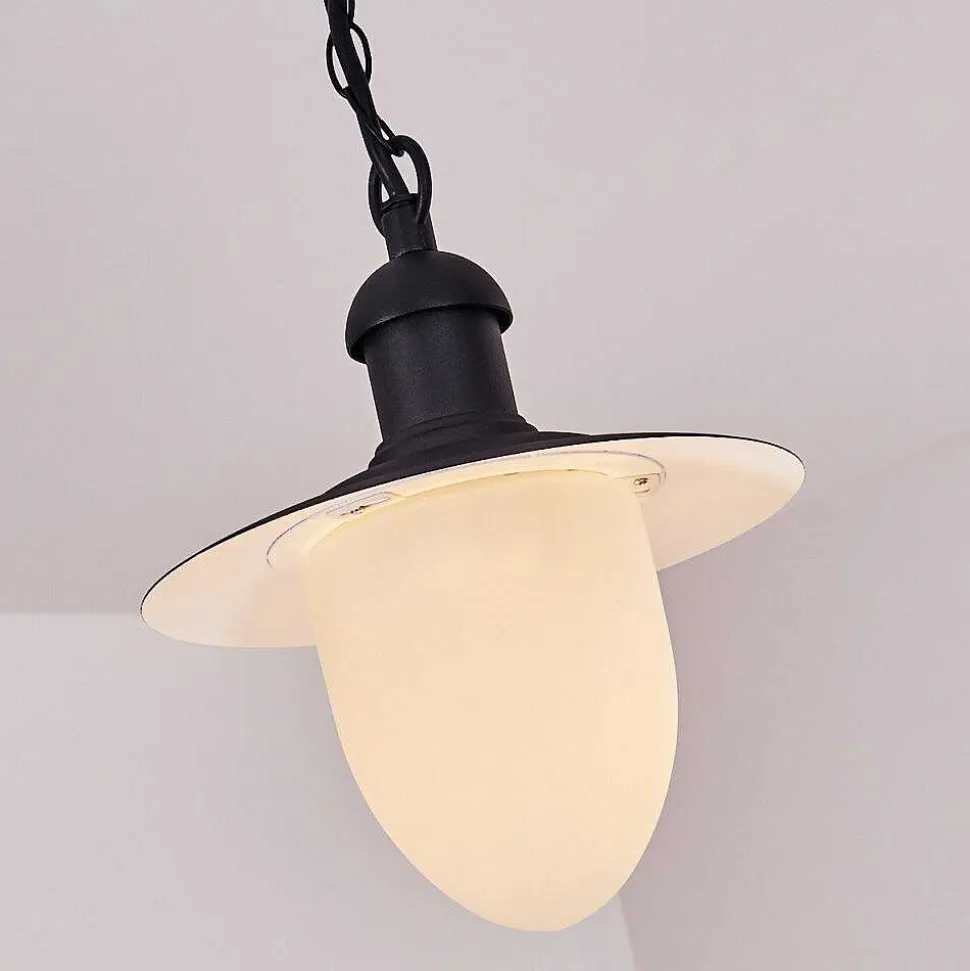 Lampe D'Exterieur Surnu Noir, 1 Lumiere