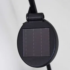 Lampe Solaire Rovinj Led Cuivre, Noir, 1 Lumiere