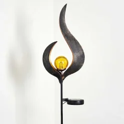 Lampe Solaire Rovinj Led Anthracite, Cuivre, 1 Lumiere