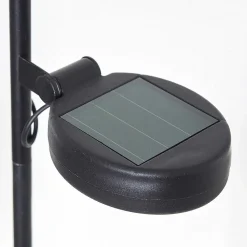 Lampe Solaire Rovinj Led Cuivre, Noir, 1 Lumiere
