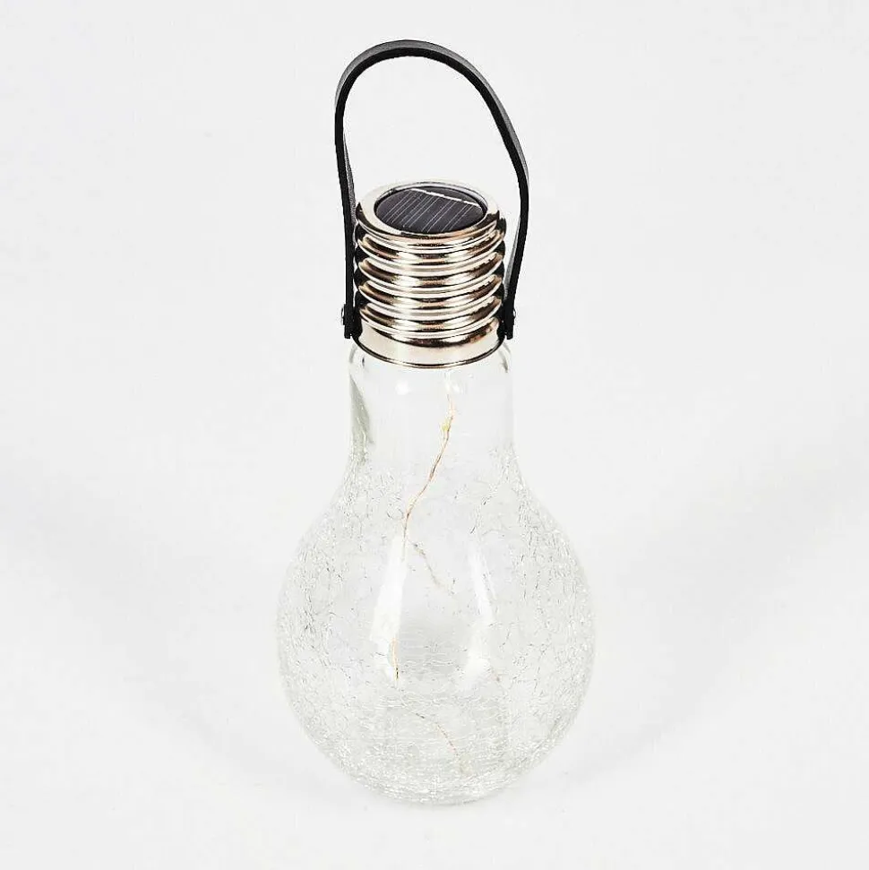 Lampe Solaire Tian Led Noir, 1 Lumiere