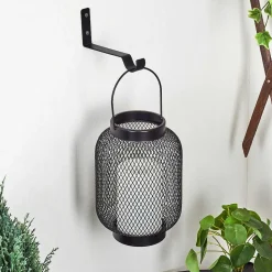 Lampe Solaires Anjullan Led Noir, 1 Lumiere