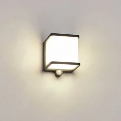 Lampe Solaires Burseryd Led Anthracite, 1 Lumiere, Detecteur De Mouvement