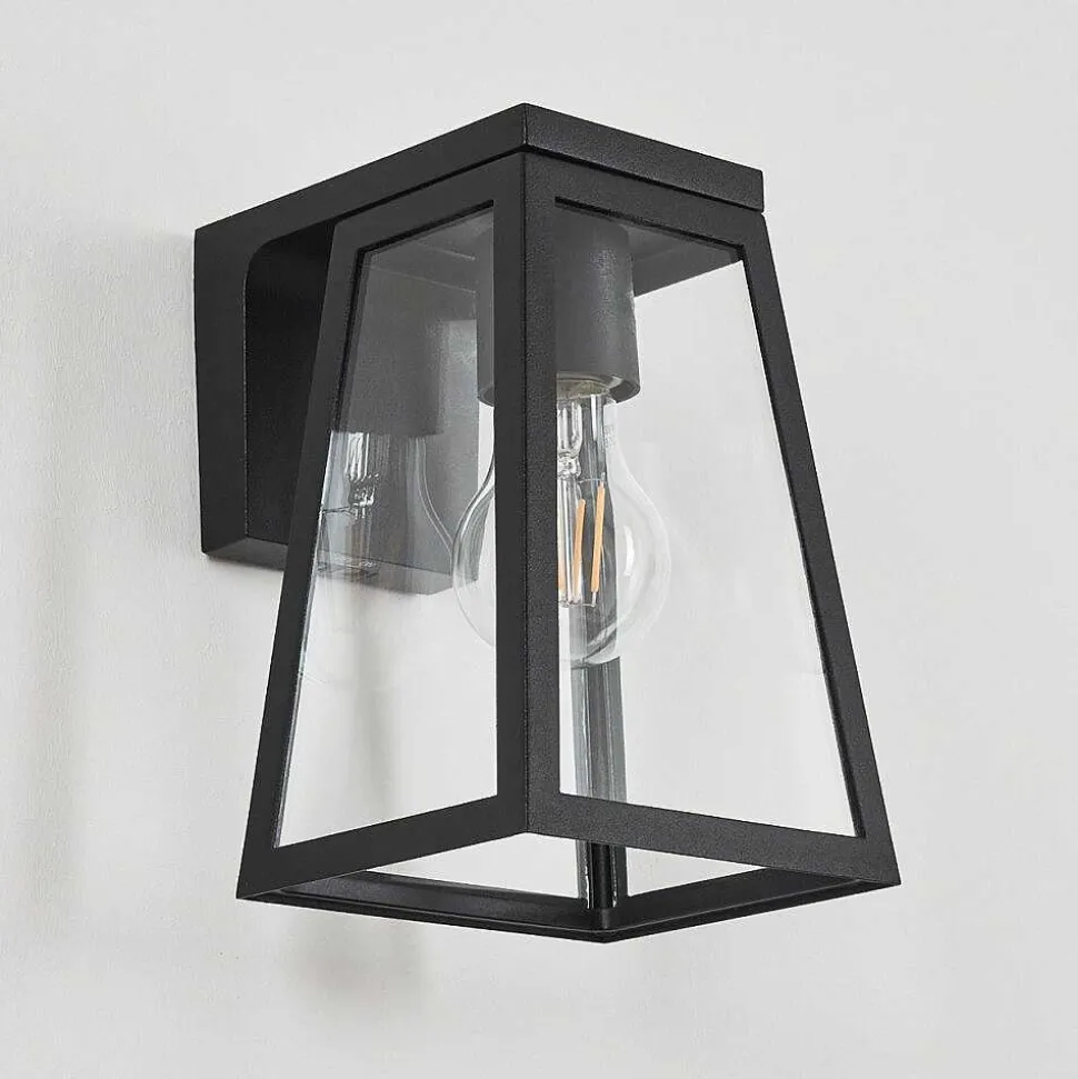 Lampe Solaires Juanico Led Noir, 1 Lumiere