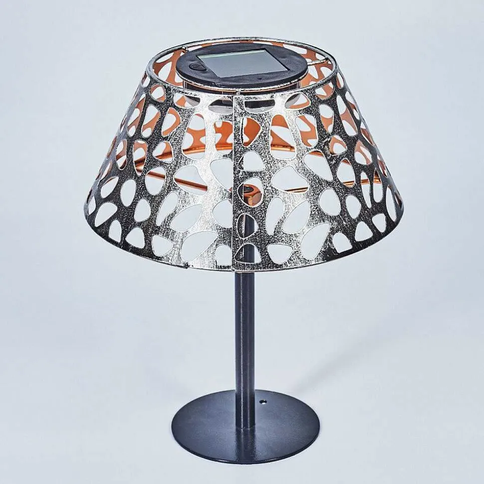 Lampe Solaires Moreland Led Noir, 1 Lumiere