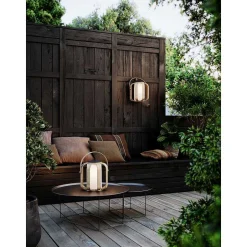 Lampe Solaires Nordlux Bob Led Bois Fonce, 1 Lumiere