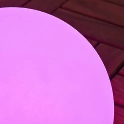 Lampe Solaires Ykullen Led Noir, 1 Lumiere, Telecommandes, Changeur De Couleurs