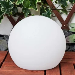 Lampe Solaires Ykullen Led Noir, 1 Lumiere, Telecommandes, Changeur De Couleurs