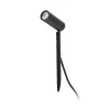 Lampe Sur Piquet Faro Barcelona Seth Noir, 1 Lumiere