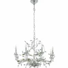Lampe Suspension Eglo Flitwick 1 Argente, 8 Lumieres