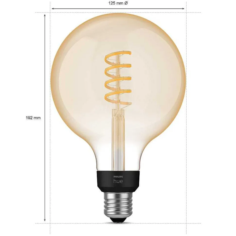 Led E27 7 Watt 2200 - 4500 Kelvin 550 Lumen Philips Hue White Ambiance
