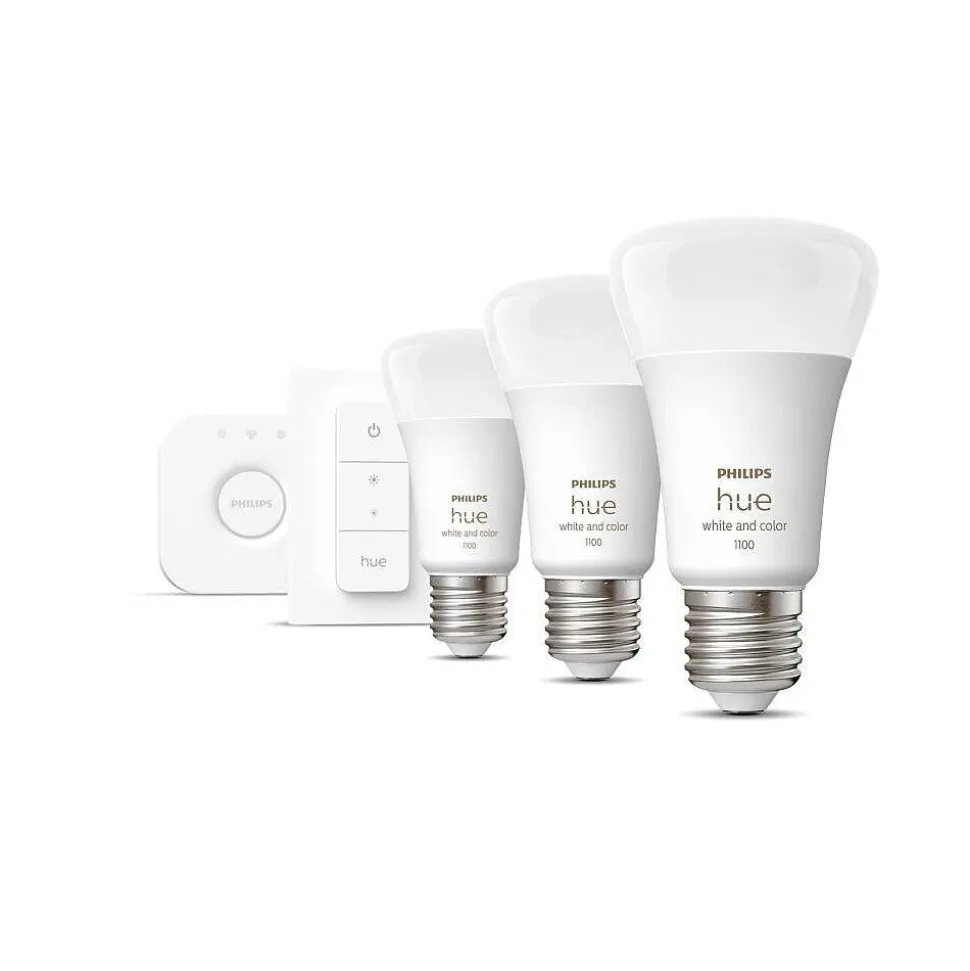 Led E27 9 Watt 2200 - 6500 Kelvin 806 Lumen Philips Hue White & Color Ambiance
