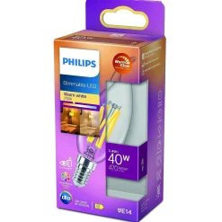Led E14 3,4 Watt 2200-2700 Kelvin 475 Lumen Philips