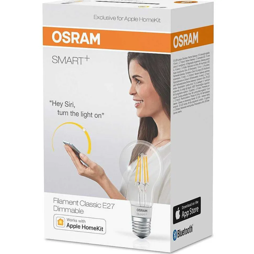 Led E27 5,5 Watt 2700 Kelvin 650 Lumen Osram Smart+