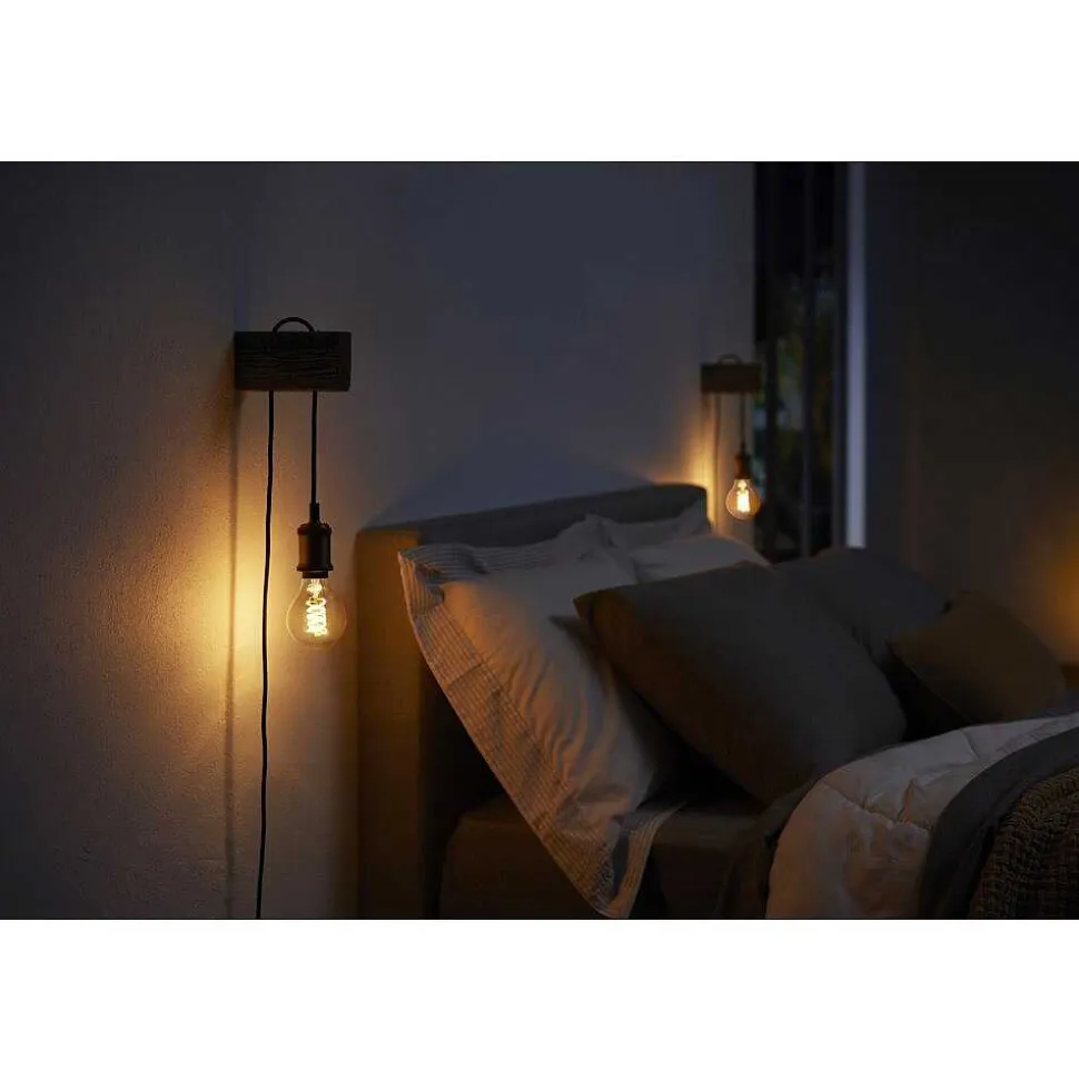 Led White Filament Globe E27 7 Watt 2100 Kelvin 600 Lumen Philips Hue