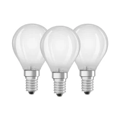 Lot De 3 Osram Led E14 4,5 Watt 2700 Kelvin 470 Lumen