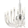 Lustre Globo Akko Chrome, 18 Lumieres